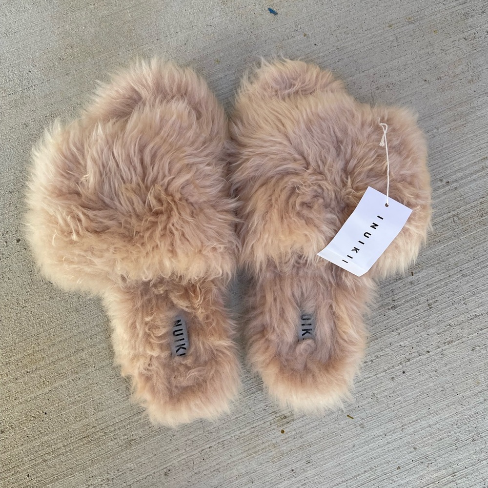 Inuikii Cosy Slippers Pink/Nude